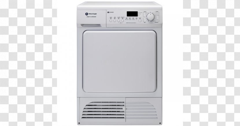 Clothes Dryer White Knight B93G8W 8kg Freestanding Condenser Tumble Electronics Transparent PNG