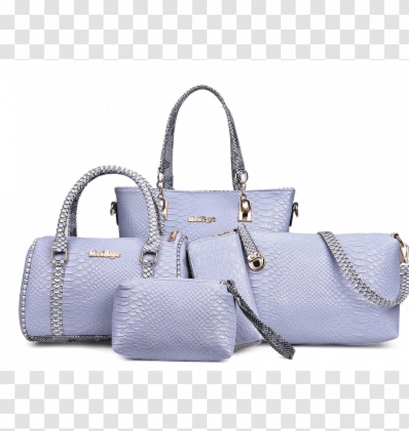 Tote Bag Handbag Leather Blue - Luggage Bags - Taobao Fine Transparent PNG