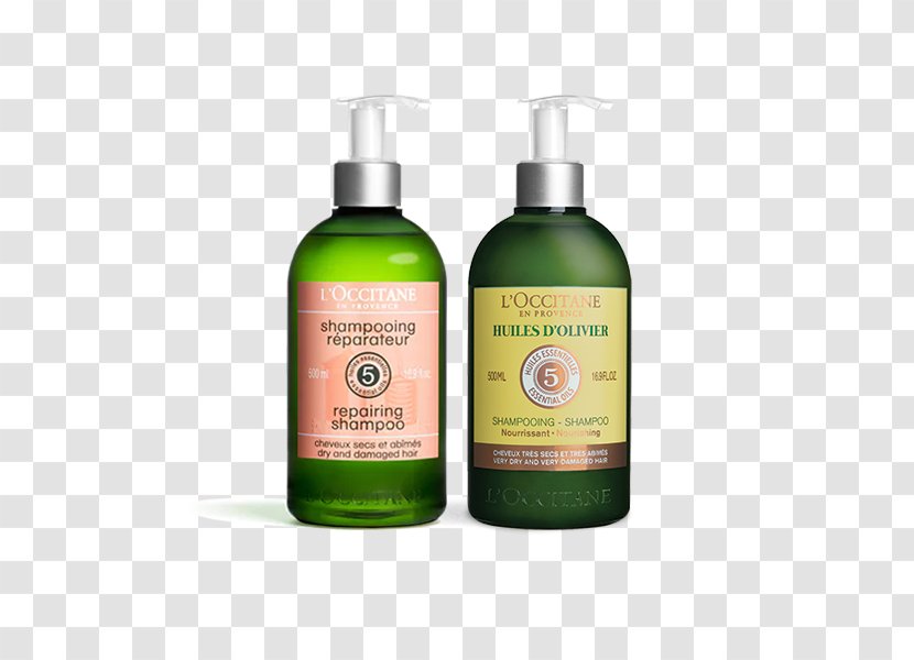 L'Occitane Aromachologie Repairing Shampoo En Provence Hair Conditioner ロクシタン ファイブハーブス ディープダメージケアシャンプー - Natural Spa Supplies Transparent PNG