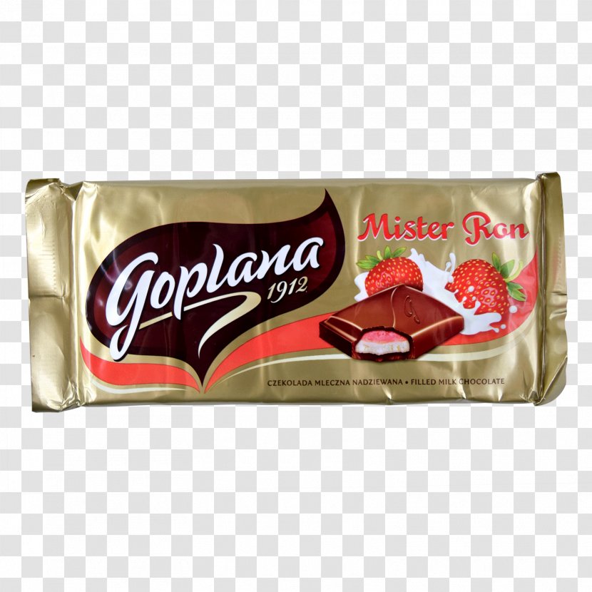 Chocolate Bar Goplana Milk Spread Transparent PNG