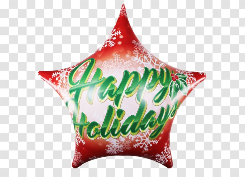 Balloon Holiday Helium Star Christmas Ornament - Day Transparent PNG