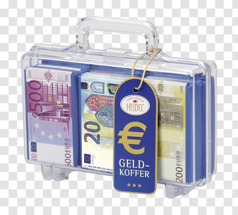 Confiserie Heidel Euro-Koffer Groß Confectionery Suitcase Mini Euro Chocolates 52G - Chocolate Milk Brands Texas Transparent PNG