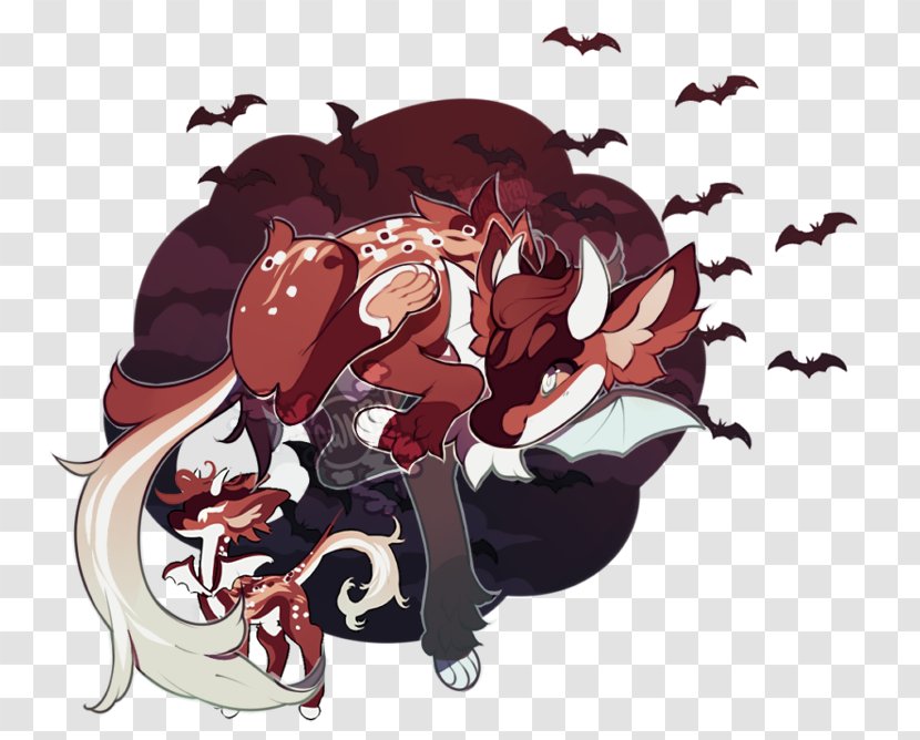 Cartoon Legendary Creature - Frame - Vampire Bite Transparent PNG