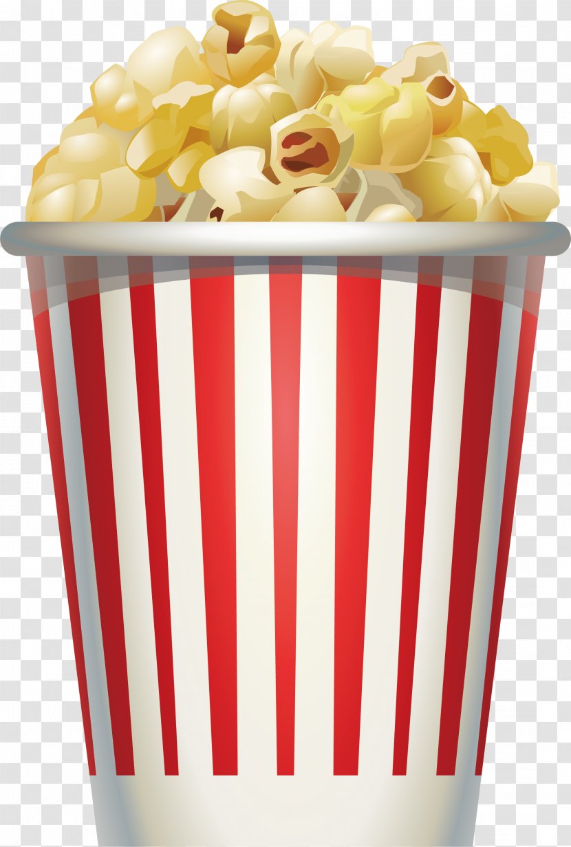 Popcorn - Baking Cup - Cream Transparent PNG