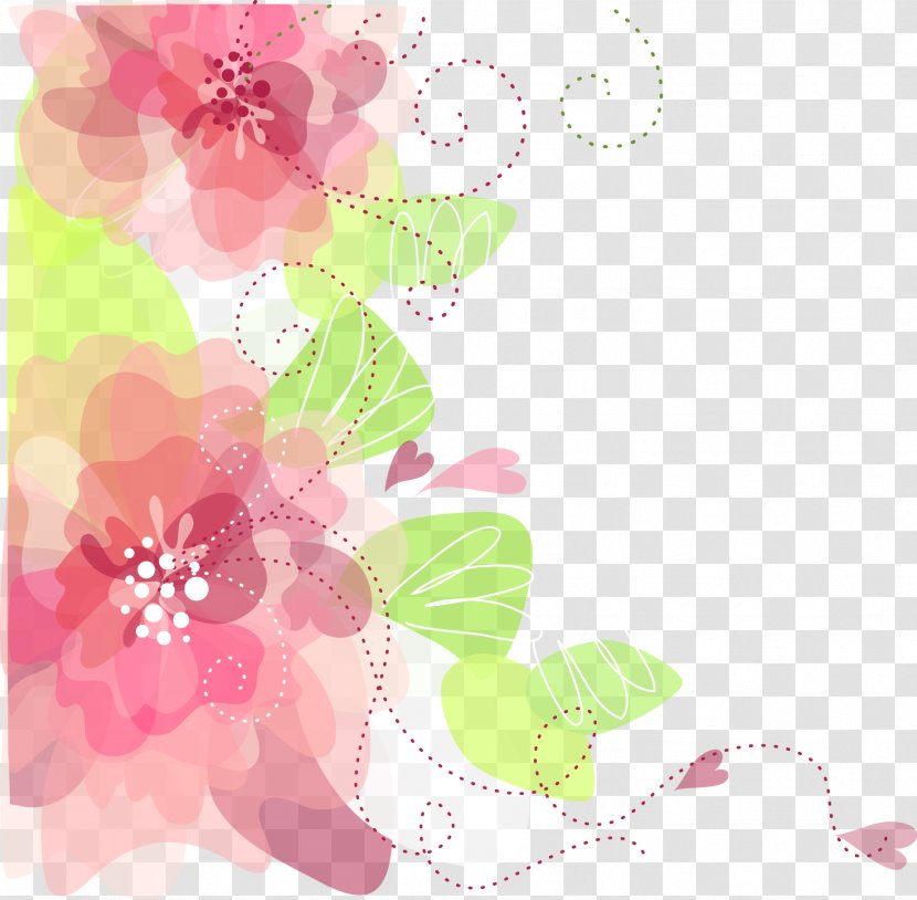 Watercolor Painting Clip Art - Flora - March Transparent PNG