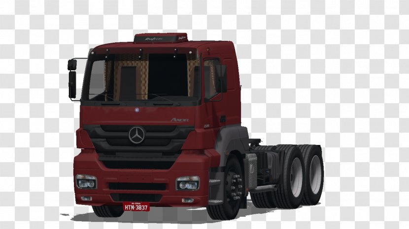 Farming Simulator 17 Mercedes-Benz Axor Car Truck - Mercedes Benz Transparent PNG