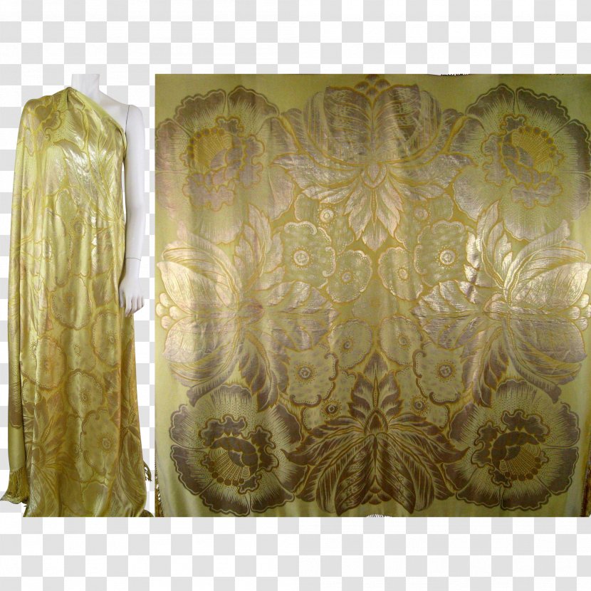 Textile Silk Interior Design Services Outerwear - Brown - Shawl Transparent PNG