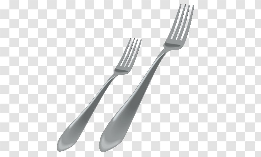Fork Knife Cartoon - European Cuisine Transparent PNG
