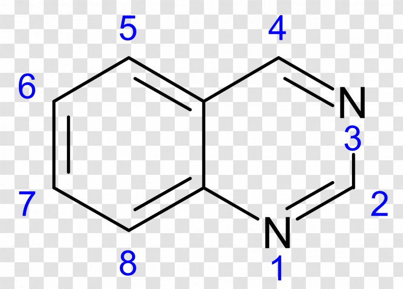 Quinazoline Chemical Compound CAS Registry Number Substance - Alkaloid Transparent PNG