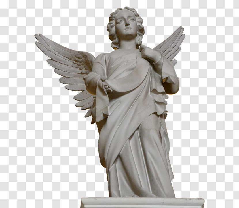 Statue Angel Of The North Sculpture Figurine - Stone - Wings Transparent PNG