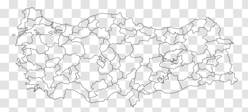 Otoyol 4 Istanbul Turkish Kurdistan 6 Map - Black Transparent PNG