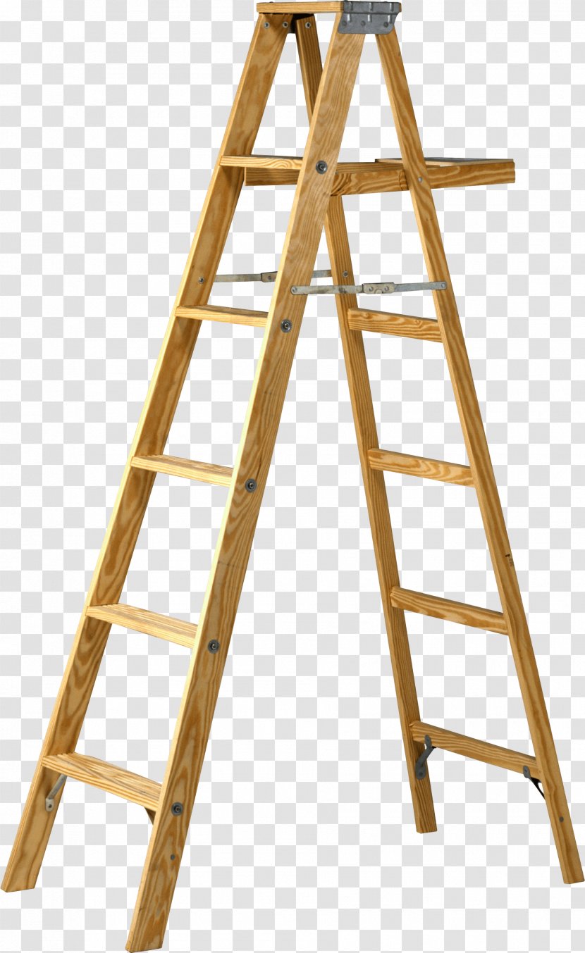 Ladder Clip Art - Logic - Wooden Background Transparent PNG