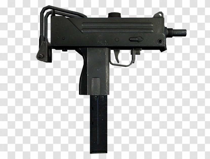 Weapon Machine Pistol MAC-11 MAC-10 Submachine Gun - Max Payne Transparent PNG