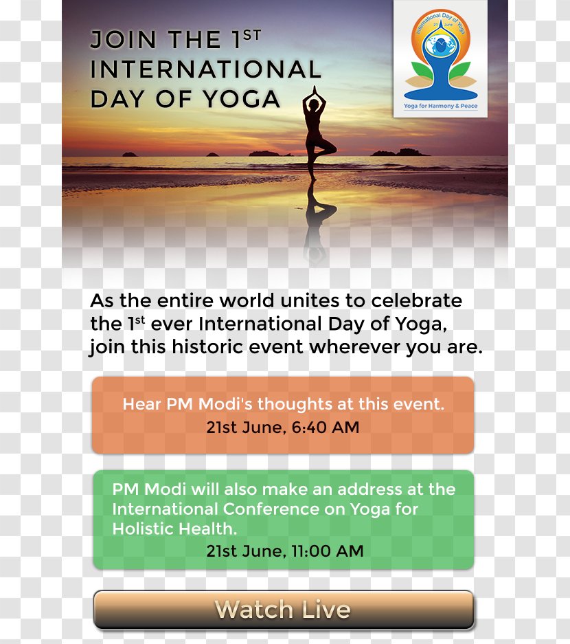 International Day Of Yoga Datas Comemorativas Download Font - Mobi Transparent PNG