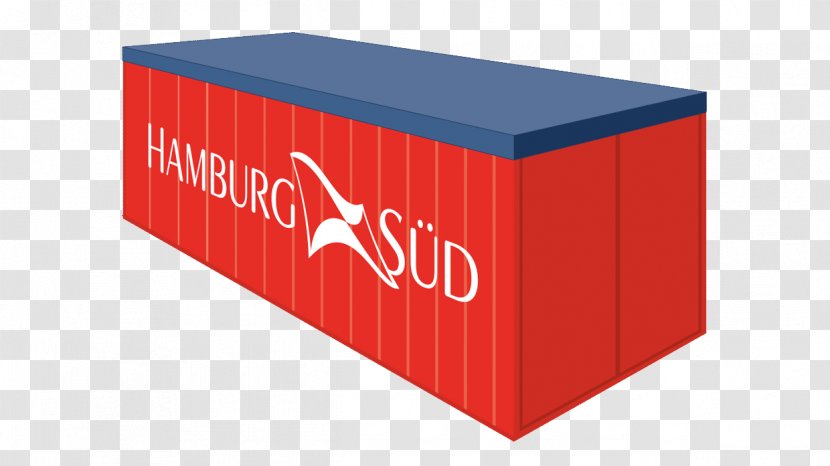 Intermodal Container Hamburg Süd Freight Transport Ship - Break Bulk Cargo Transparent PNG