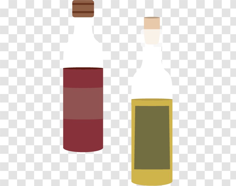 Bottle Glass Clip Art - Chemical Element - Beverage Bottles Pattern Transparent PNG