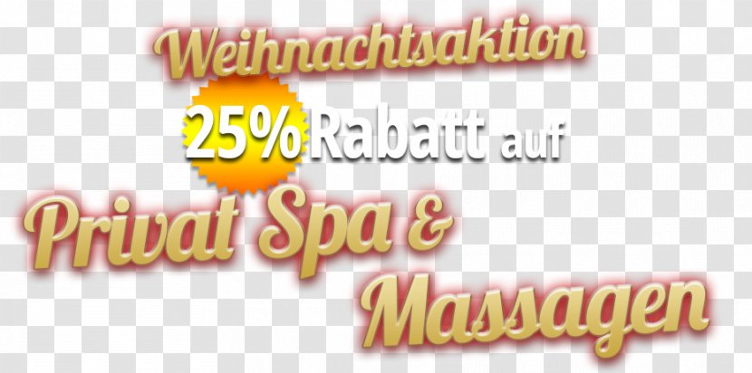 Logo Banner Brand Line - Advertising - Massage Spa Transparent PNG