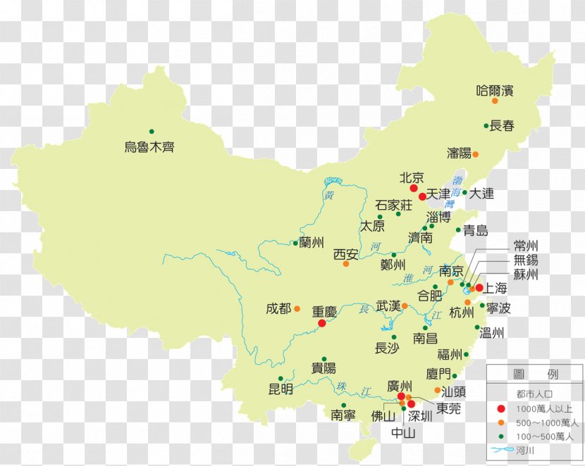 Ecoregion Water Resources Map Land Lot - Chinese Wall Transparent PNG