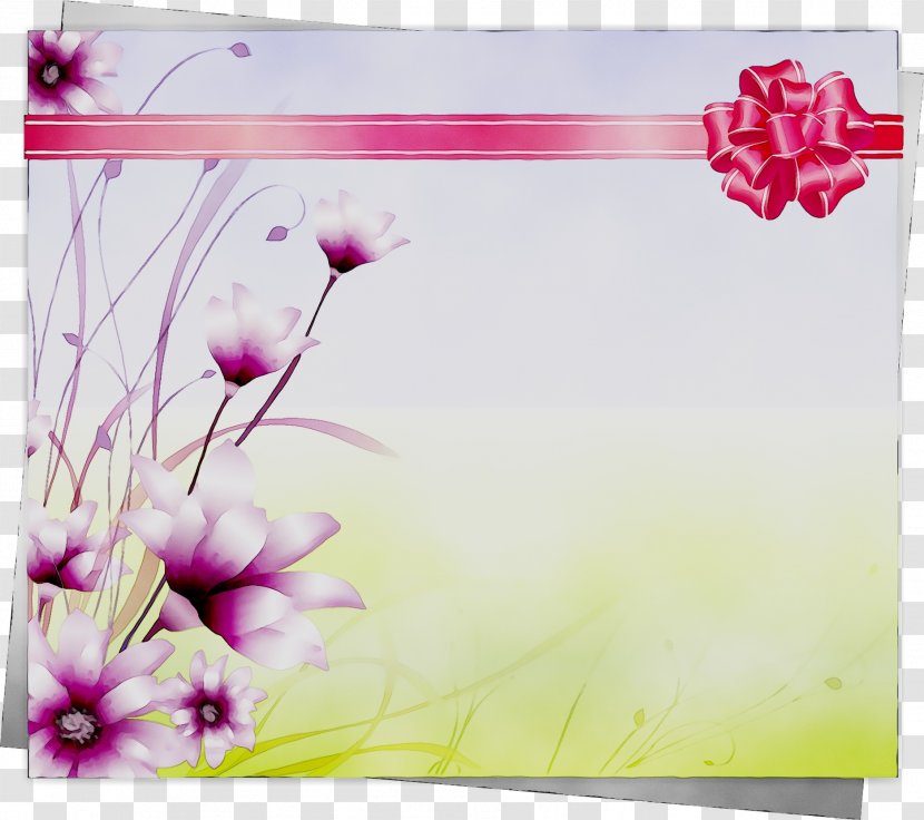 Floral Design Desktop Wallpaper Picture Frames Greeting & Note Cards - Wildflower Transparent PNG