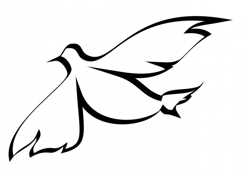 Hope Clip Art - Silhouette - Pigeon Transparent PNG