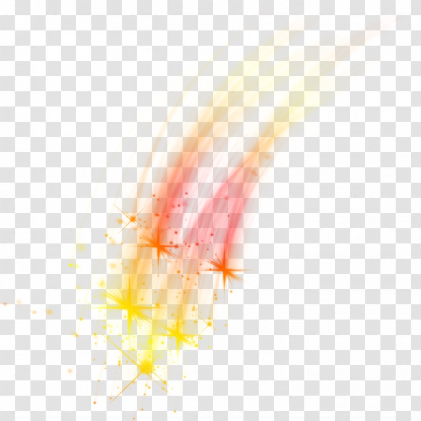 Star Falling Download Computer File - Yellow Transparent PNG