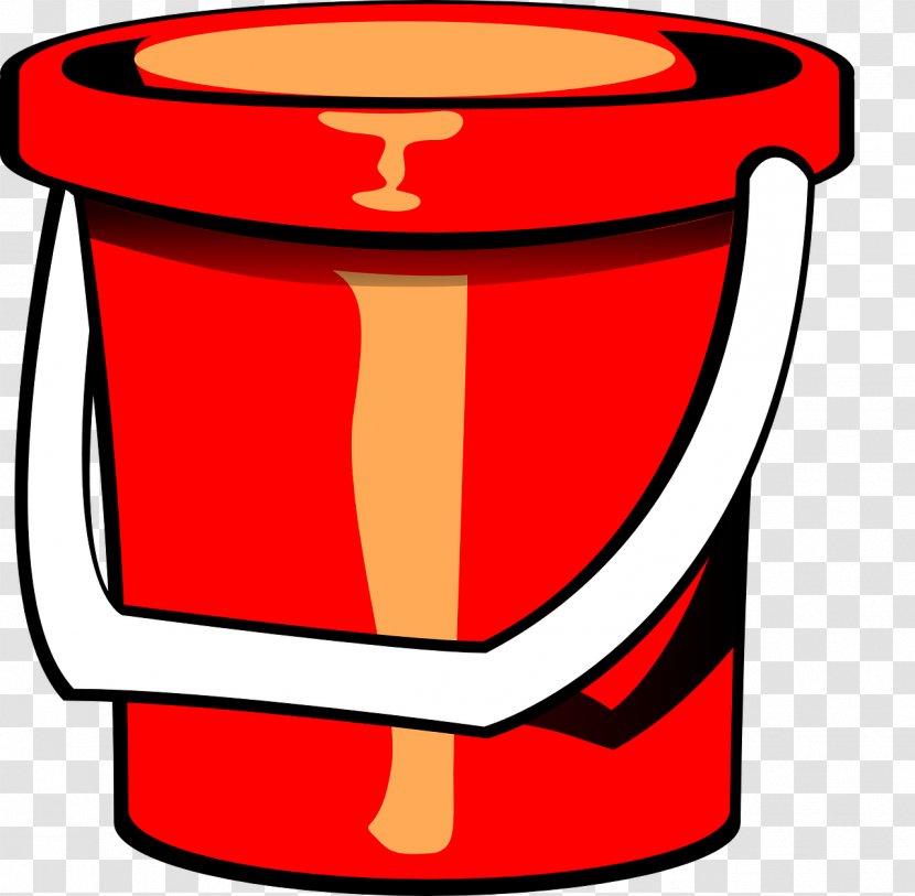Bucket And Spade Clip Art - Cup - Red Transparent PNG