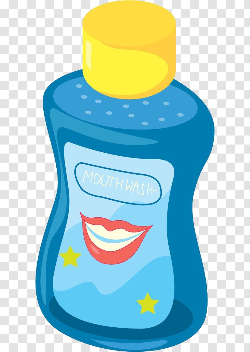 Mouthwash Toothbrush Clip Art - Blue Shower Gel Transparent PNG