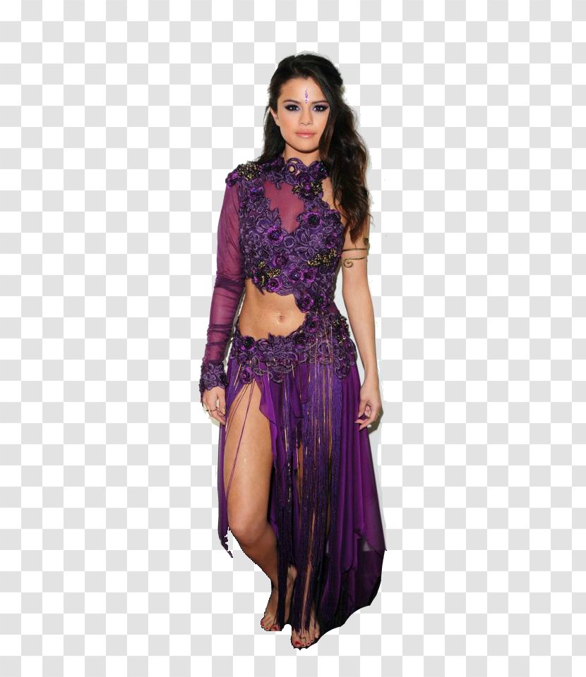 Selena Gomez Dancing With The Stars Dance Tour Come & Get It - Cocktail Dress - Belly Dancer Transparent PNG