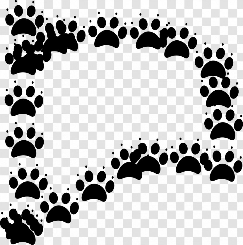 Paw Dog Footprint Animal Track - Prints Transparent PNG