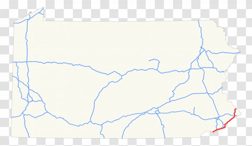 Map Ecoregion Line - Microsoft Azure - Interstate Transparent PNG