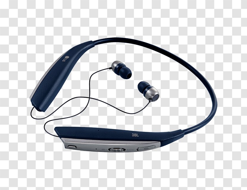 Headphones Mobile Phones Bluetooth Wireless LG Electronics - Consumer - Blue Tone Transparent PNG