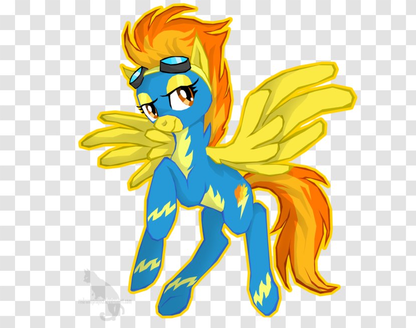 Pony DeviantArt Artist - Cartoon - Spitfire Transparent PNG