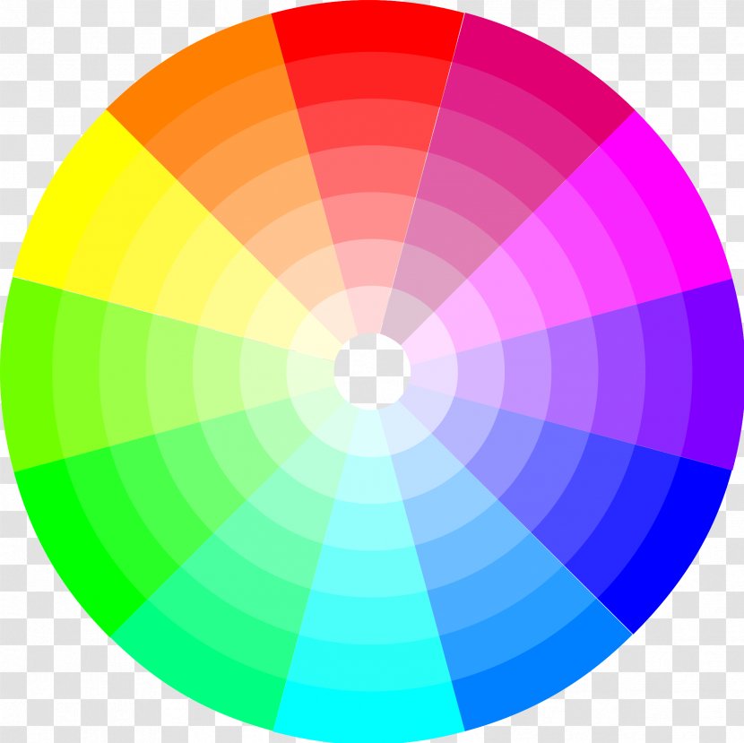 Complementary Colors Color Wheel Scheme Theory - Circle Cliparts Transparent PNG