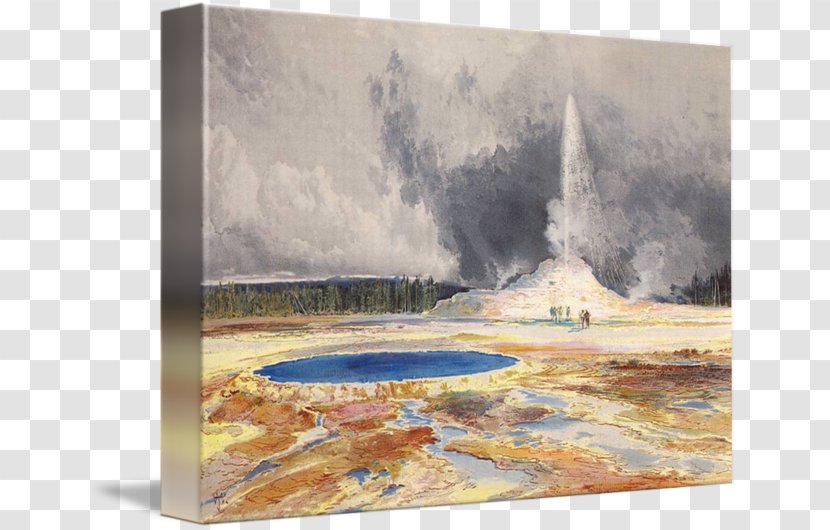 Watercolor Painting United States Saving Yellowstone Art - Landscape Transparent PNG