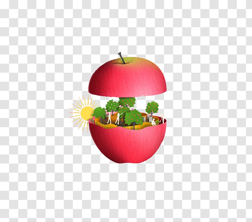 Apple Icon - Forest Transparent PNG