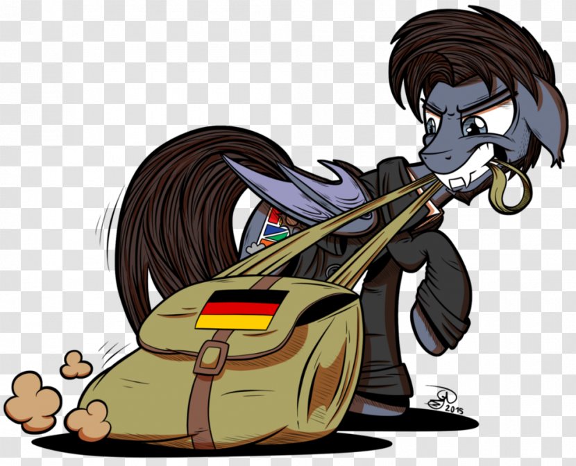 Horse Cartoon Mammal Weapon - Fictional Character Transparent PNG