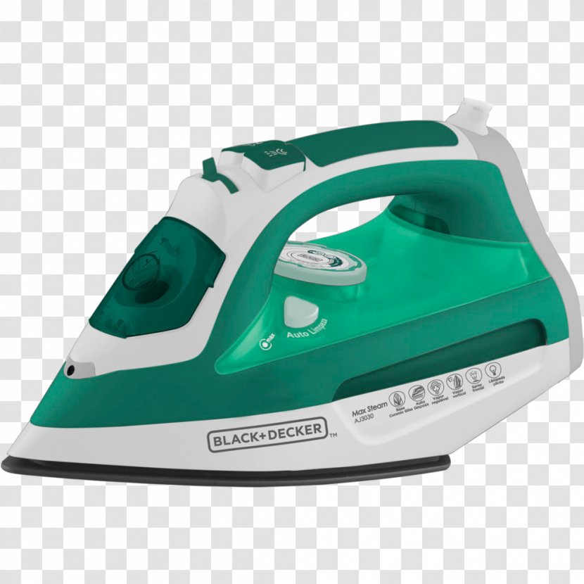 Black & Decker Vapor Clothes Iron Price Casas Bahia - VAPOR Transparent PNG