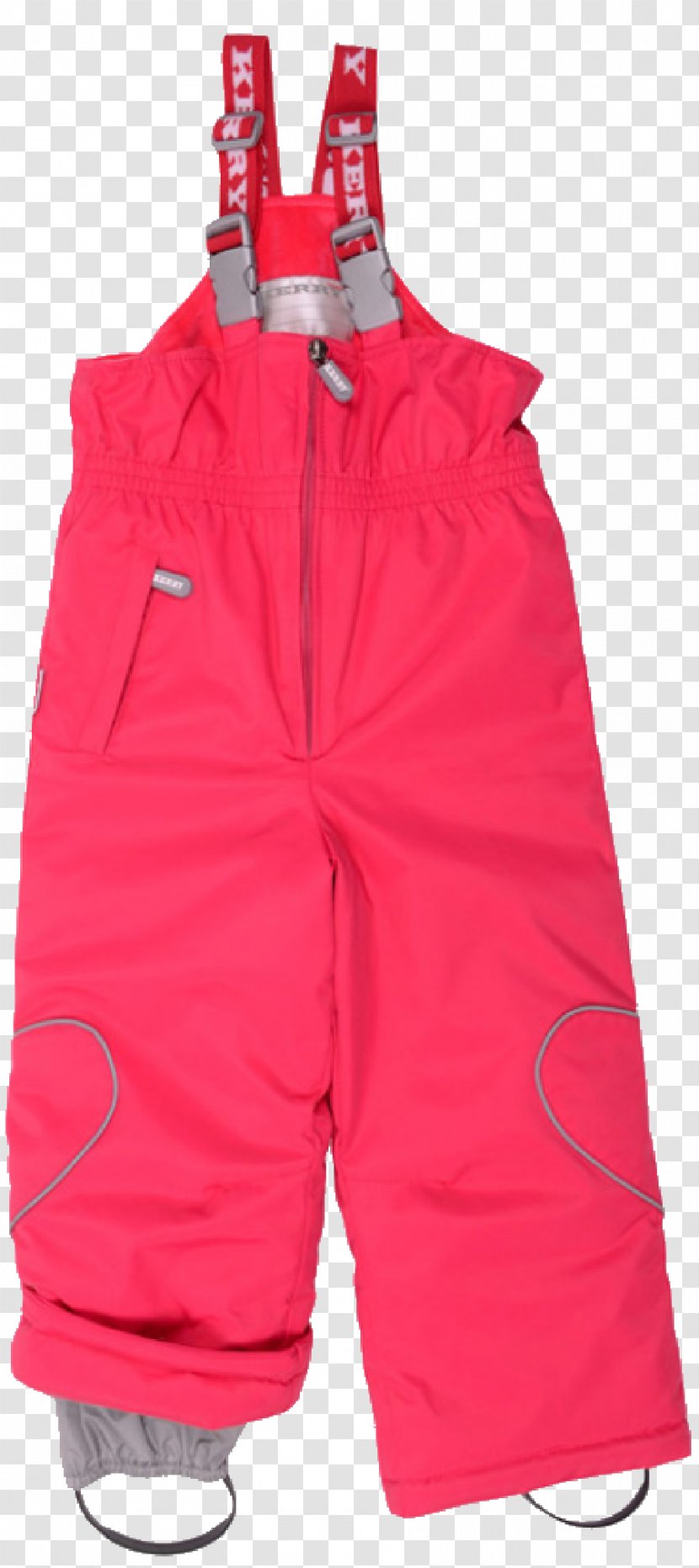 Overall Hockey Protective Pants & Ski Shorts - Pink Transparent PNG