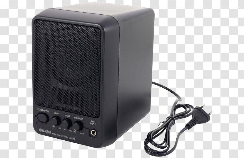 Computer Speakers Microphone Loudspeaker Studio Monitor Powered - Audio Transparent PNG