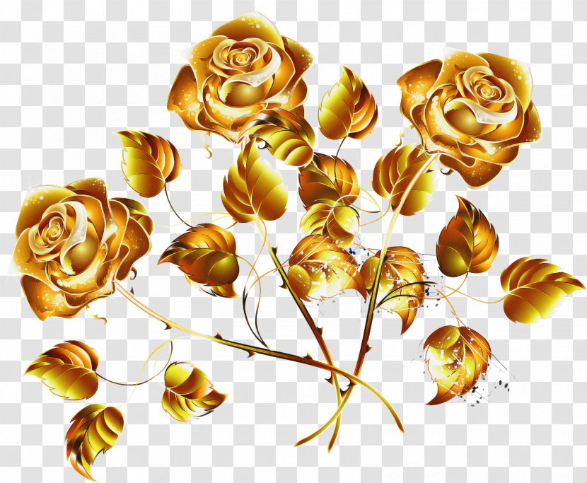 Garden Roses - Yellow - Bud Rose Order Transparent PNG