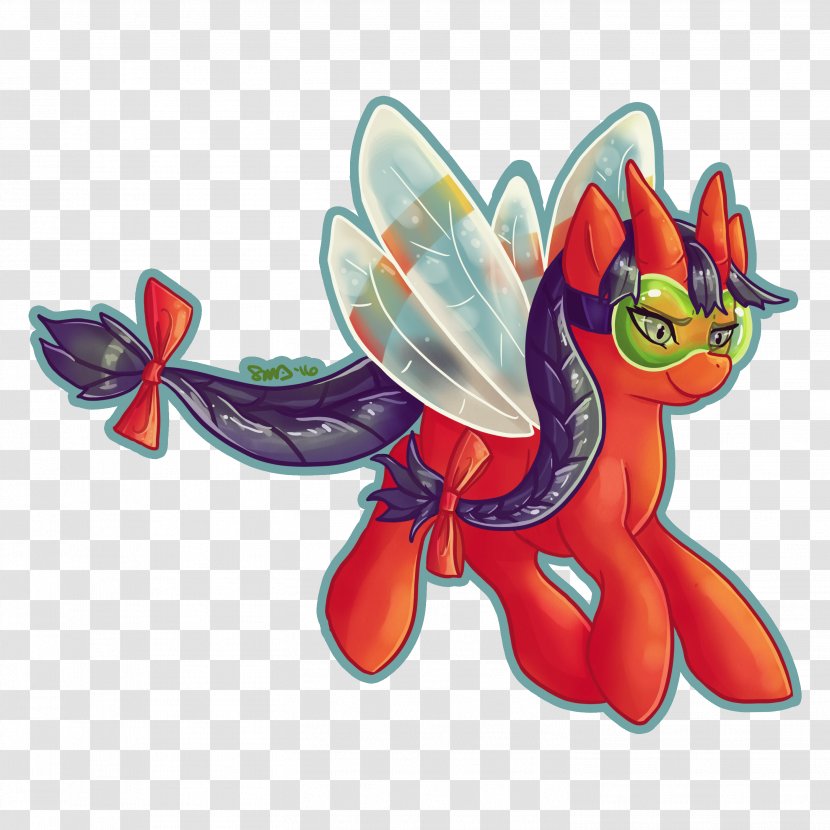 Horse Insect Fairy Figurine Cartoon Transparent PNG
