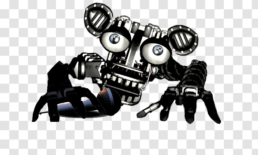 Five Nights At Freddy's 2 Endoskeleton Animatronics Robot - Silhouette Transparent PNG