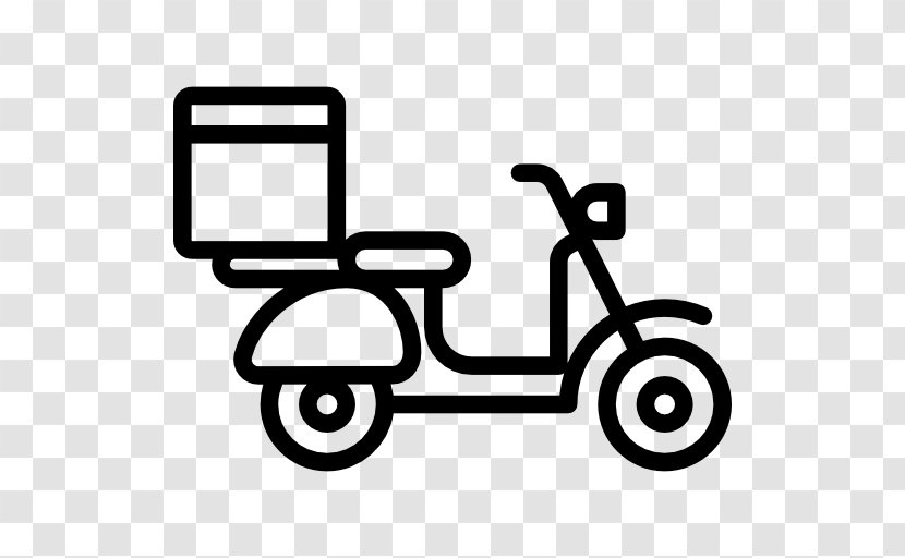 Scooter Delivery Online Food Ordering Motorcycle Transparent PNG