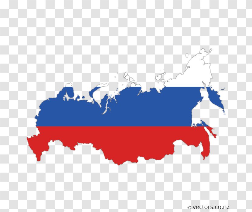 European Russia Map Stock Photography Flag Of - Red Transparent PNG
