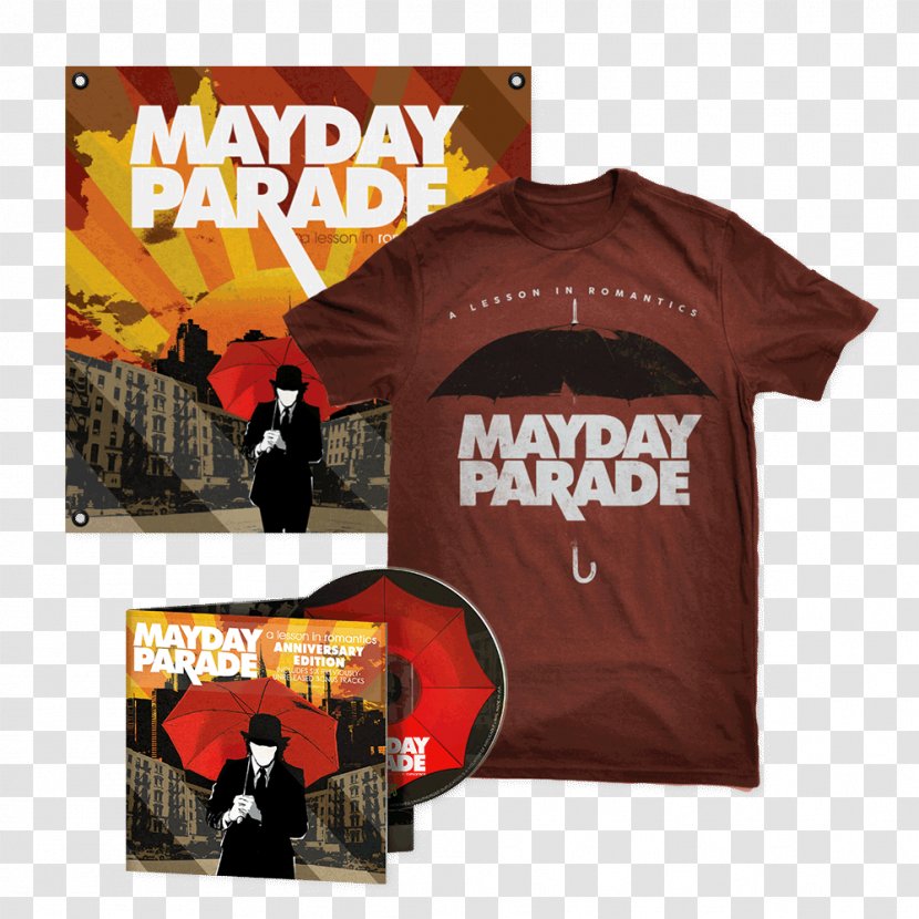 Mayday Parade A Lesson In Romantics Jersey Jamie All Over Album - Frame Transparent PNG