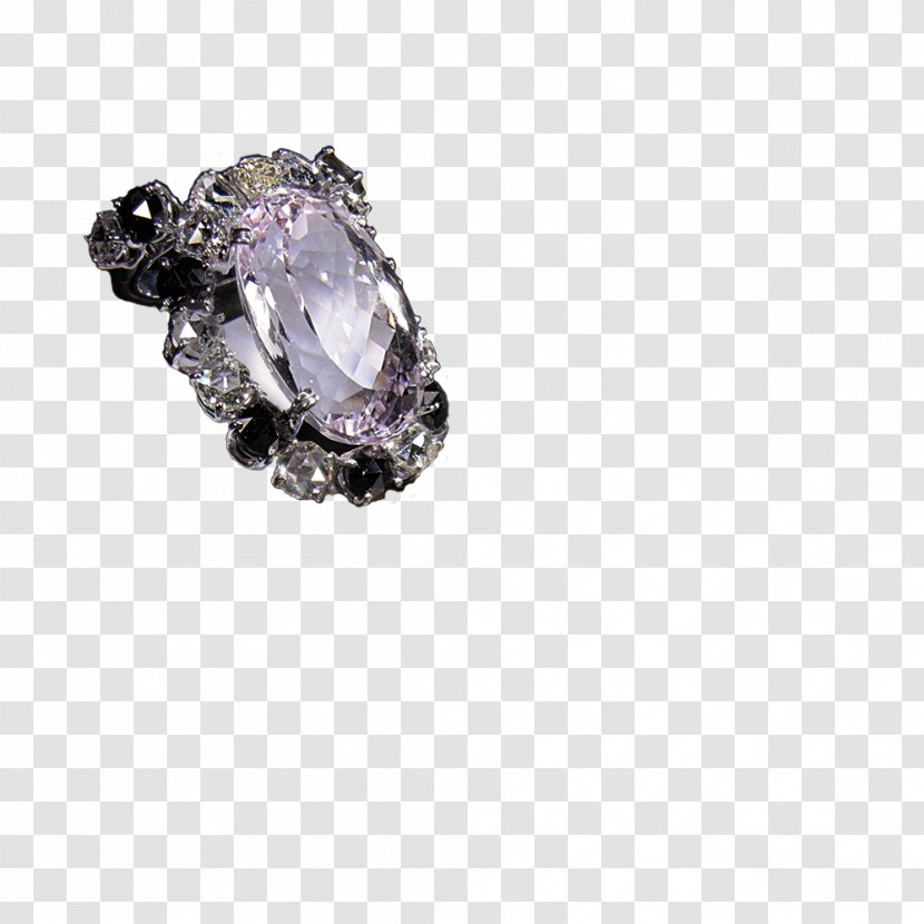 Amethyst Body Jewellery Diamond Transparent PNG