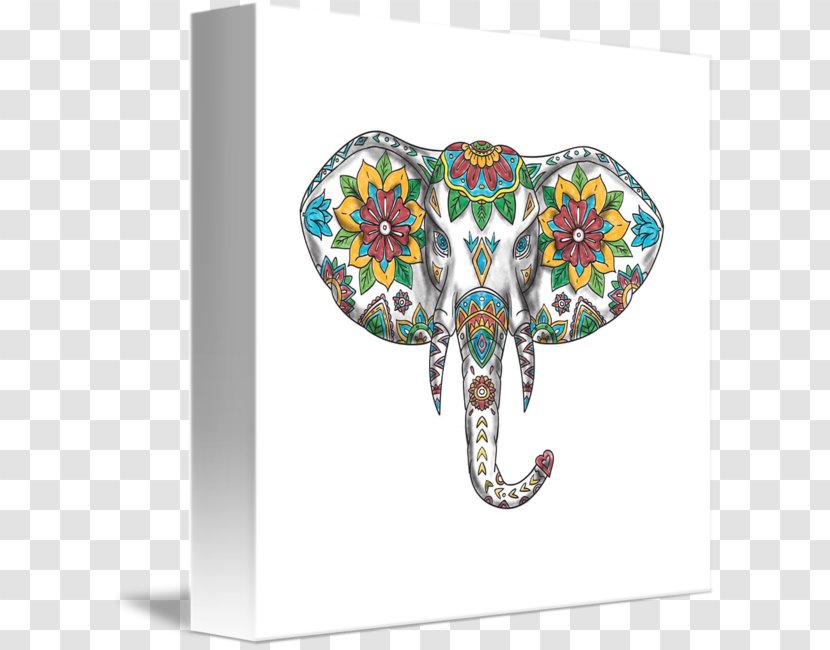 Mandala Tattoo Elephant Stock Photography Transparent PNG