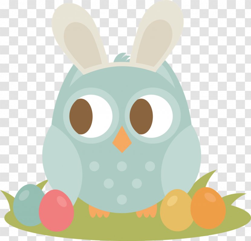 Easter Bunny Owl Clip Art - Hare Transparent PNG