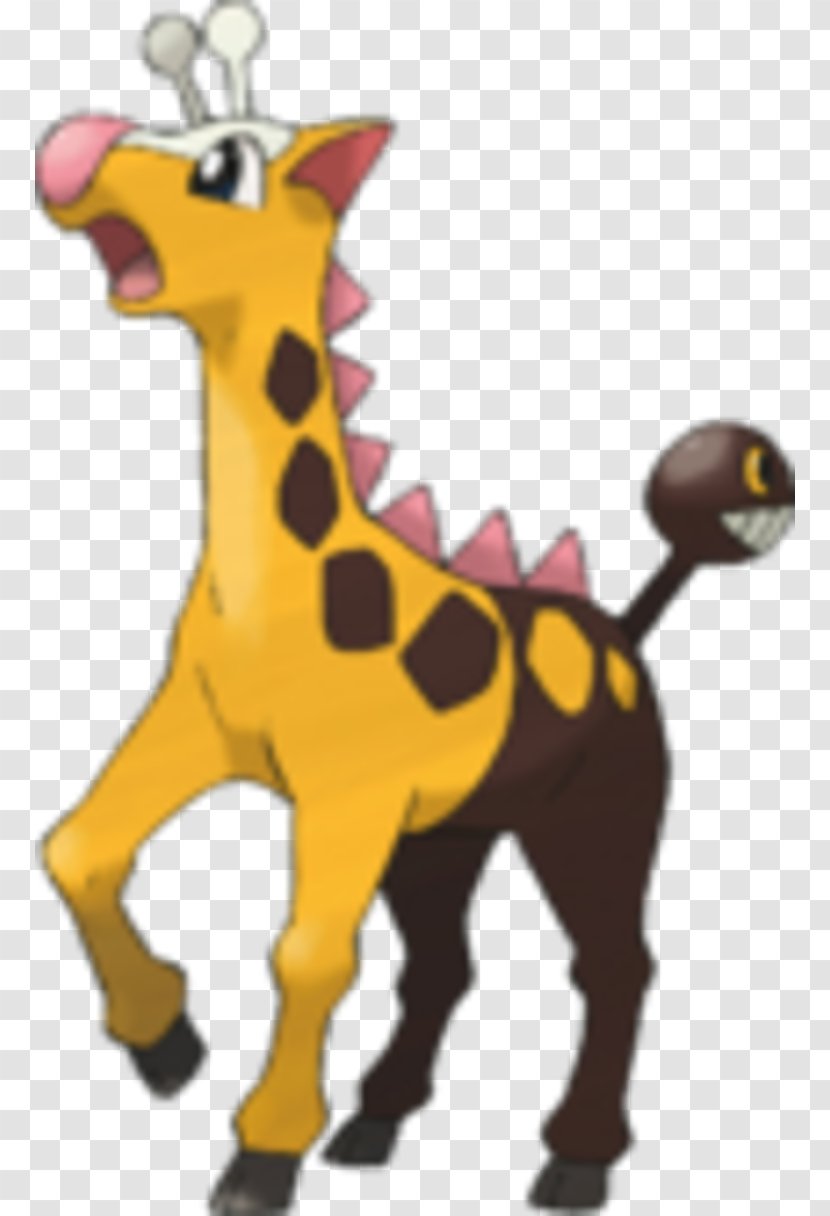Pokémon Gold And Silver Sun Moon Omega Ruby Alpha Sapphire - Giraffidae - Pokemon Go Transparent PNG