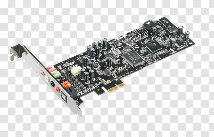 Sound Cards & Audio Adapters 5.1 Surround PCI Express Asus Xonar DGX - Io Card - Dgx Transparent PNG